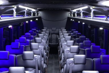 Denton Charter Bus Interior