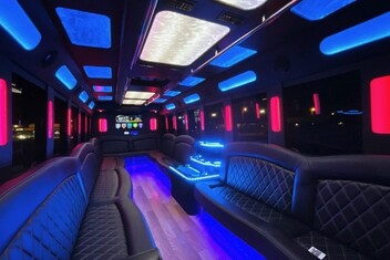 Denton Limousine Bus Interior