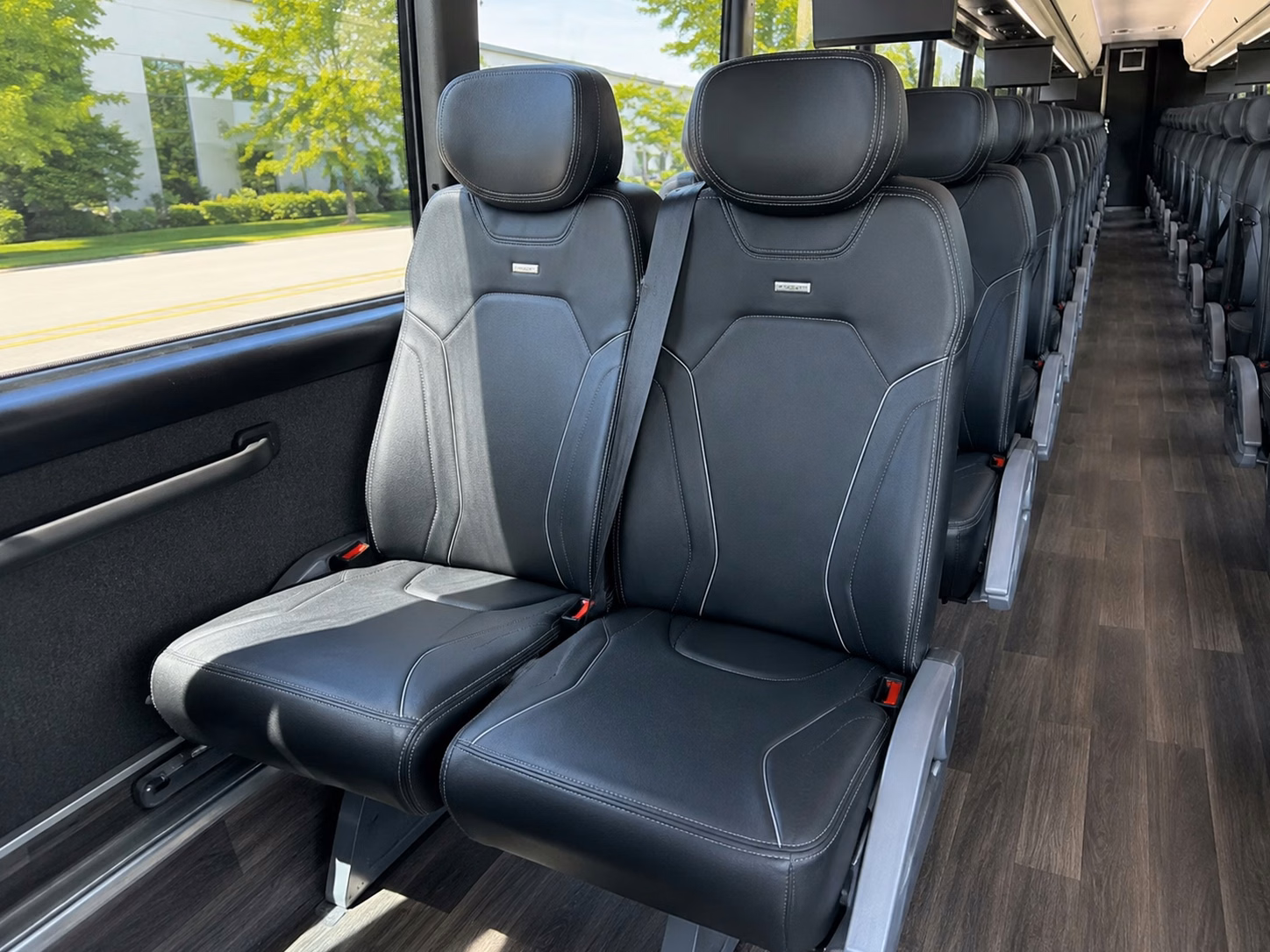 book airport shuttle transportation for your denton wedding guests