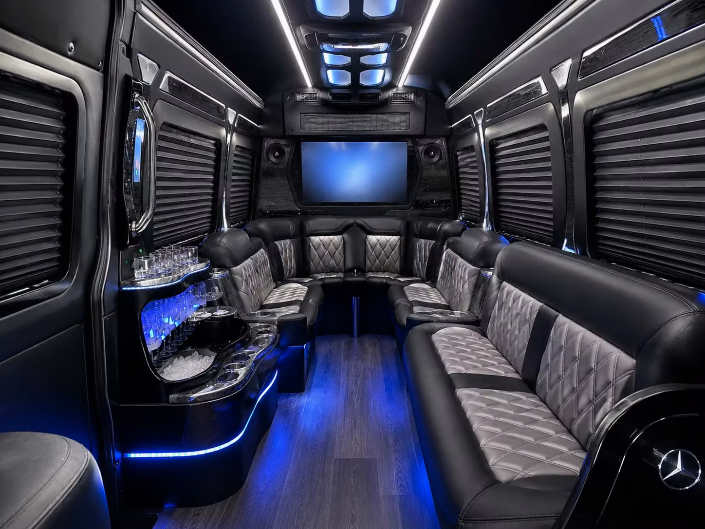 bus rental options for denton trips