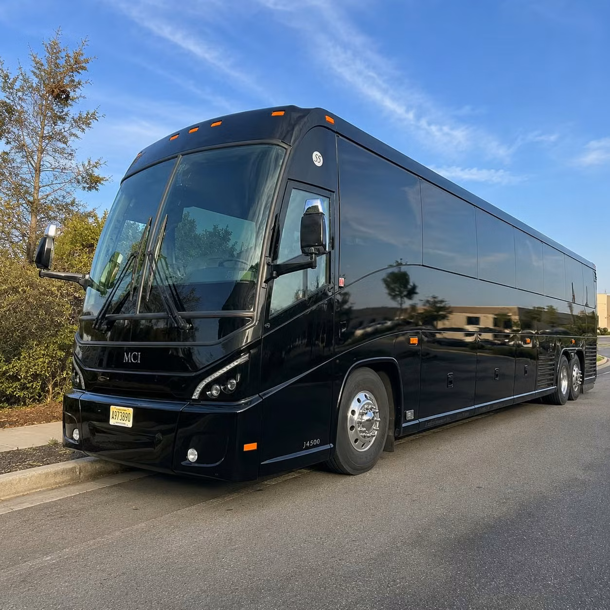 denton long distance charter bus rentals