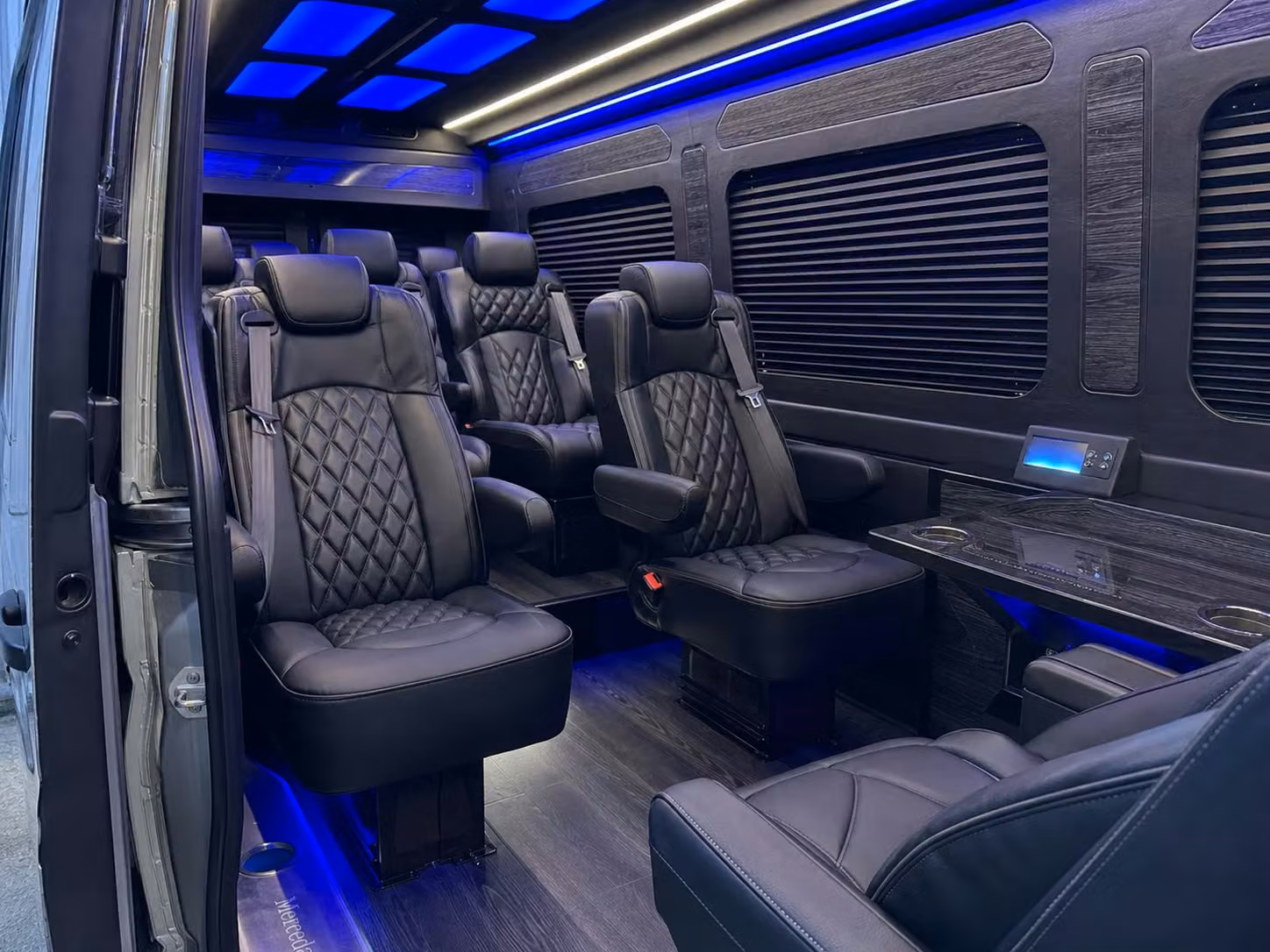 sprinter van transportation for groups and events across denton