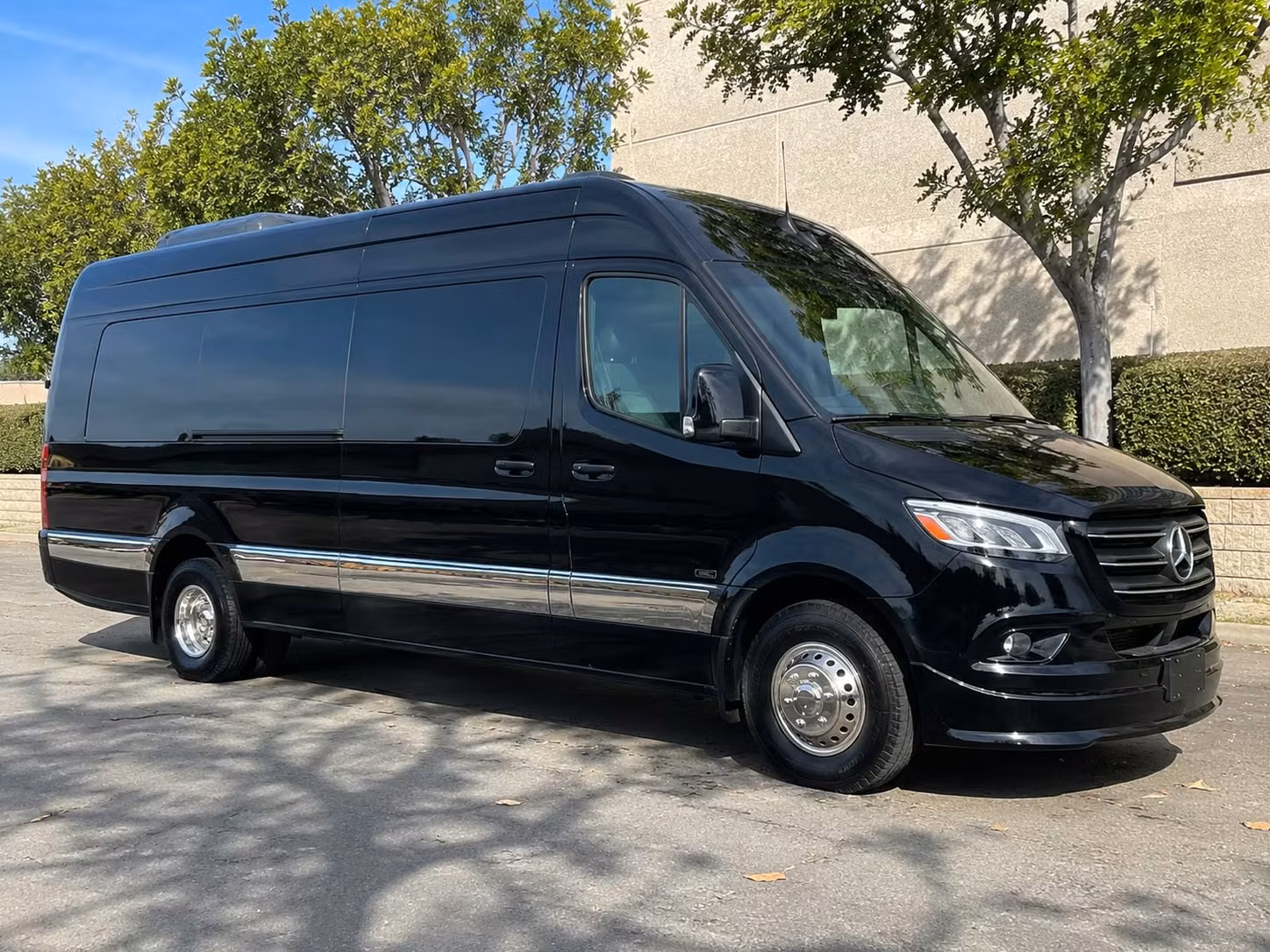 sprinter van with driver